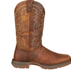 Durango Men's Rebel 12" Steel Toe Pull-On Western Work Boot - DB4343