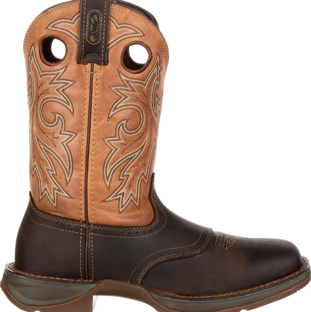 Durango Men's Rebel 11" Steel Toe WP Western Boot- /Tan- DB019