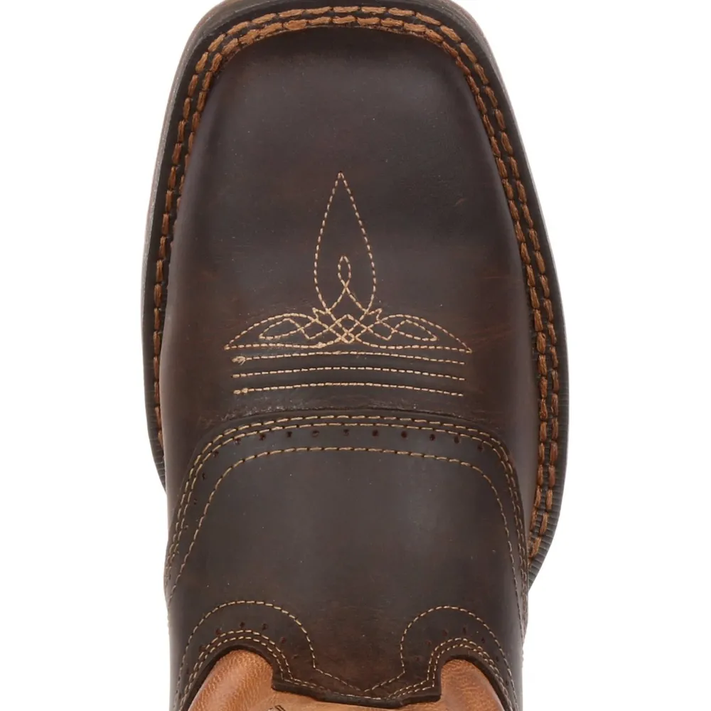 Durango Men's Rebel 11" Steel Toe WP Western Boot- /Tan- DB019
