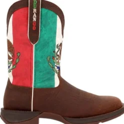 Durango Men's Rebel By Mexico Flag 11" ST Western Boot -- DDB0431