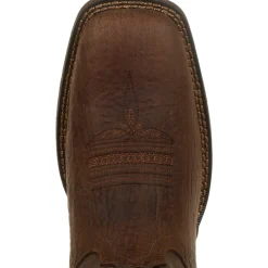 Durango Men's Rebel Distressed Flag Embroidery 12