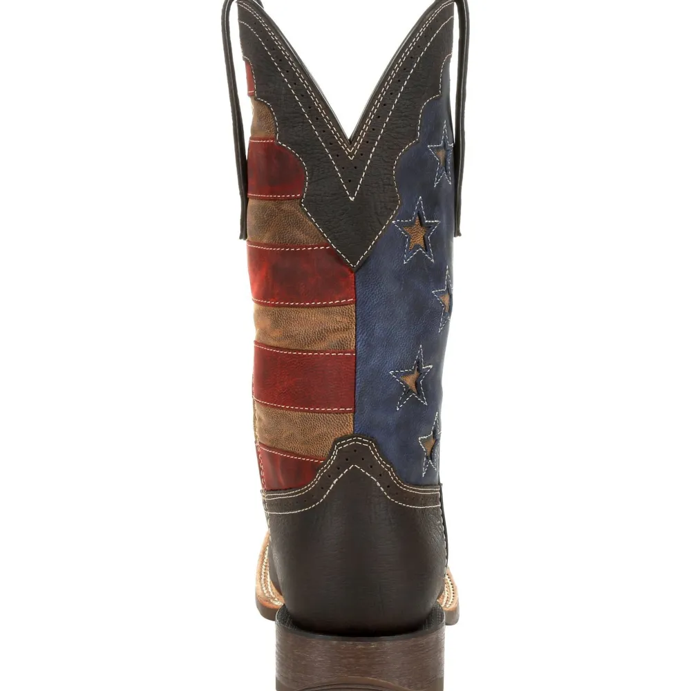 Durango Men's Rebel Pro Vintage Flag 12" Sqr Toe Western Boot - DDB0303