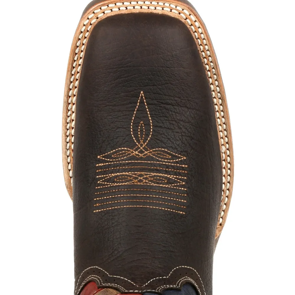Durango Men's Rebel Pro Vintage Flag 12" Sqr Toe Western Boot - DDB0303