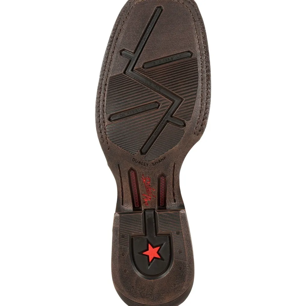 Durango Men's Rebel Pro Vintage Flag 12" Sqr Toe Western Boot - DDB0303