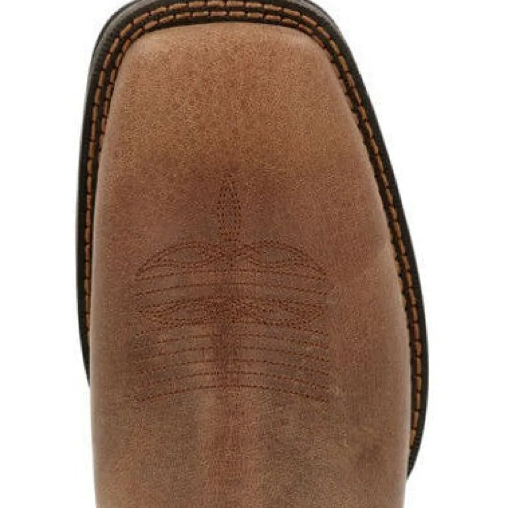 Durango Men's Rebel Red Dirt 6" ST Western Work Boot - And Tan- DDB0460