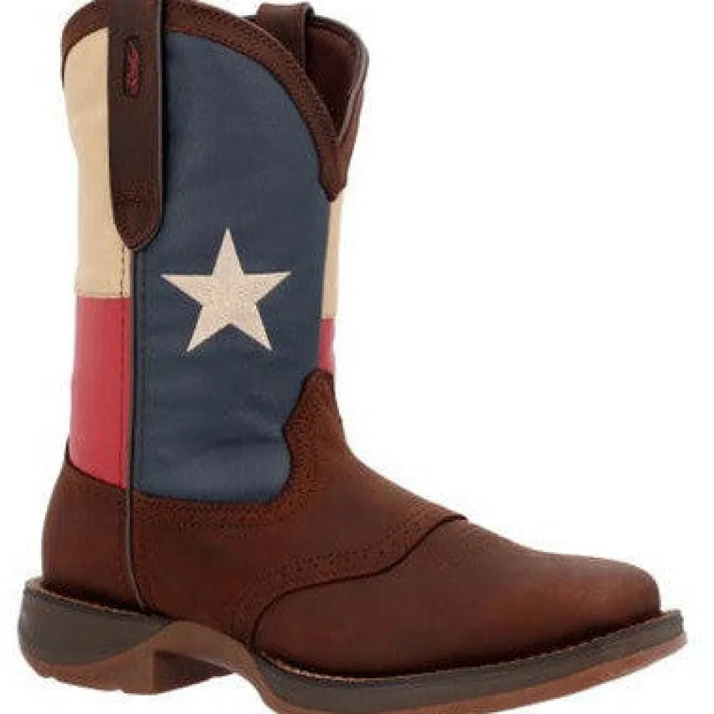 Durango Men's Rebel Texas Flag Soft Toe Western Classic Boot- Dark - DB4446