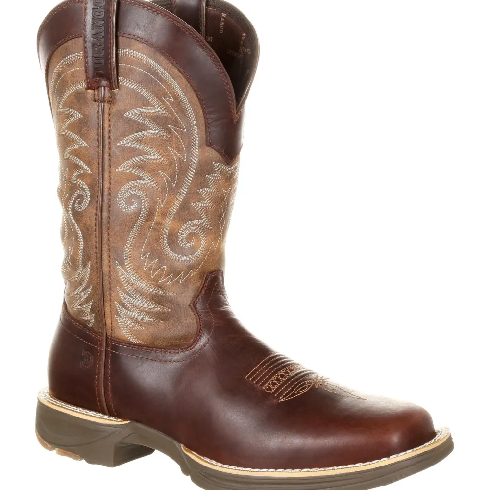 Durango Men's Ultra-Lite 12" Square Toe WP Western Boot- - DDB0137