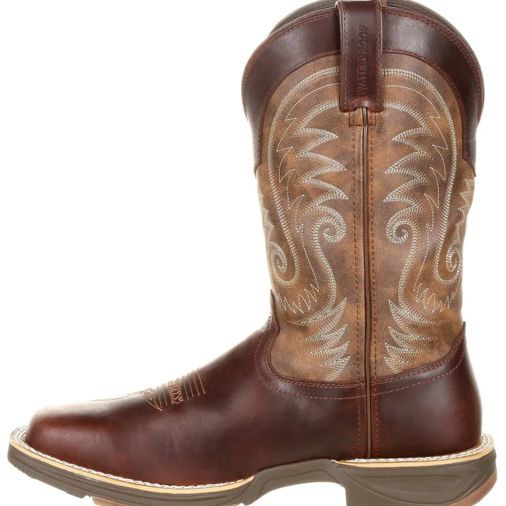 Durango Men's Ultra-Lite 12" Square Toe WP Western Boot- - DDB0137