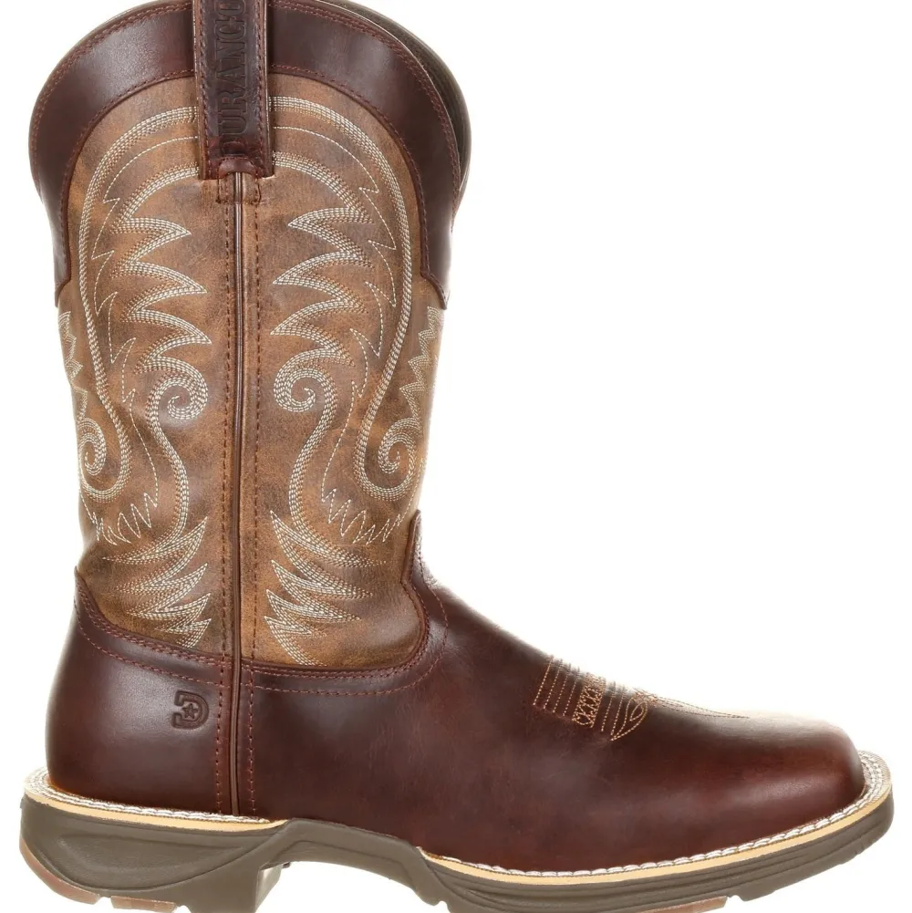 Durango Men's Ultra-Lite 12" Square Toe WP Western Boot- - DDB0137