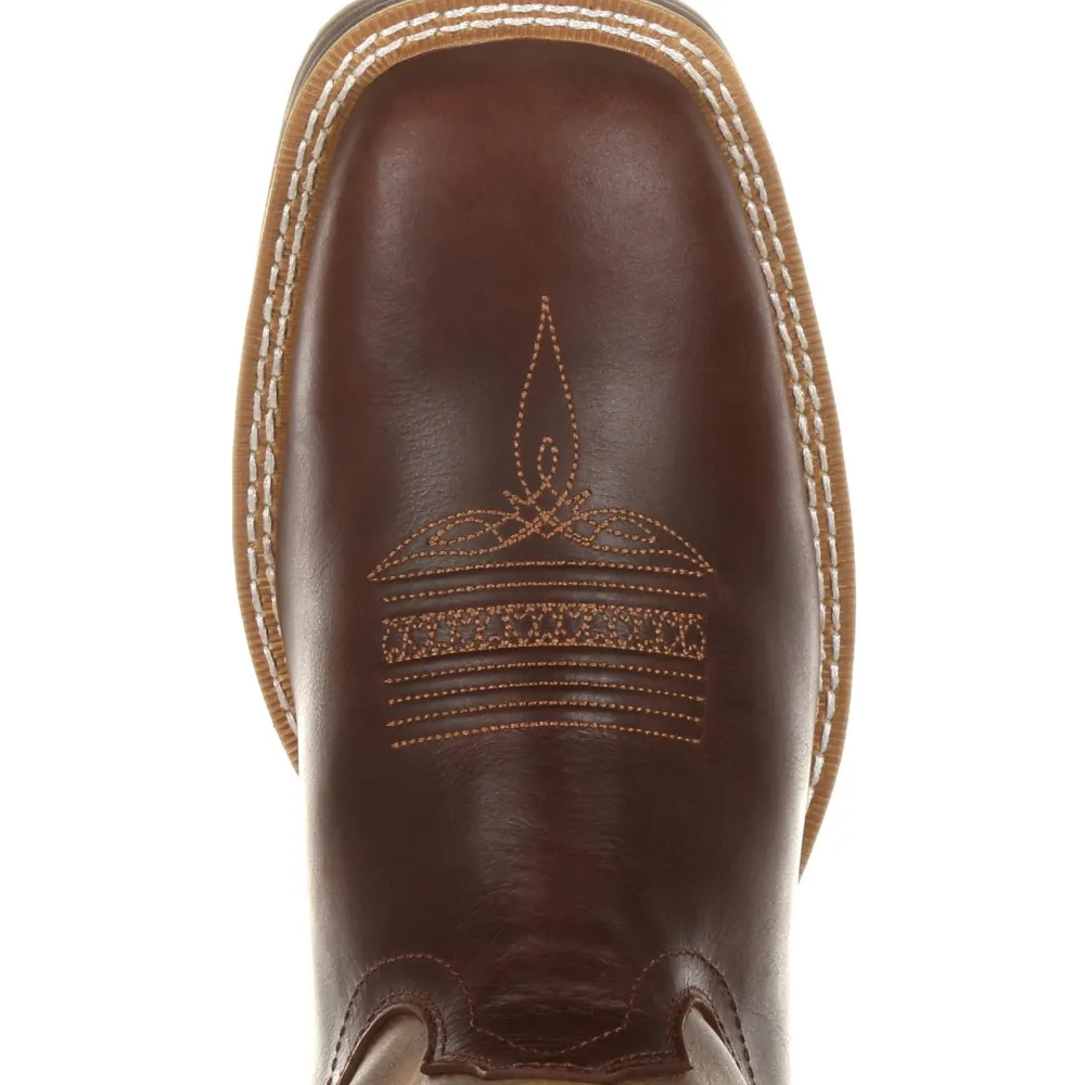 Durango Men's Ultra-Lite 12" Square Toe WP Western Boot- - DDB0137