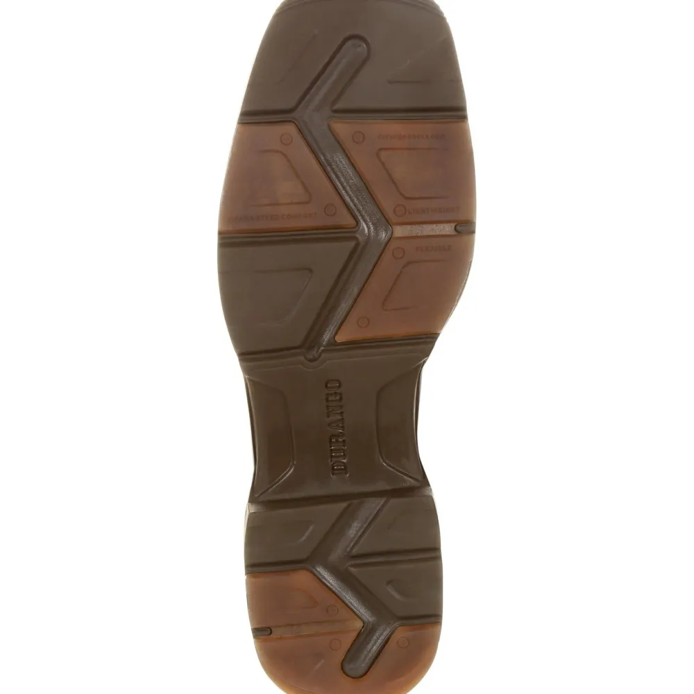 Durango Men's Ultra-Lite 12" Square Toe WP Western Boot- - DDB0137