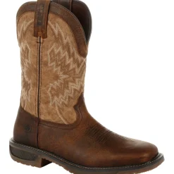 Durango Men's Workhorse 11" Steel Toe Western Work Boot- - DDB0184