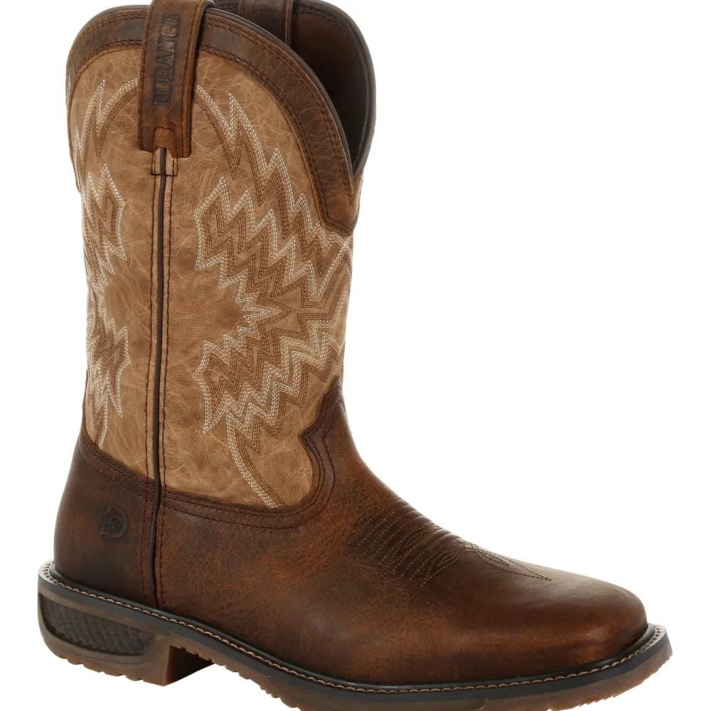 Durango Men's Workhorse 11" Steel Toe Western Work Boot- - DDB0184