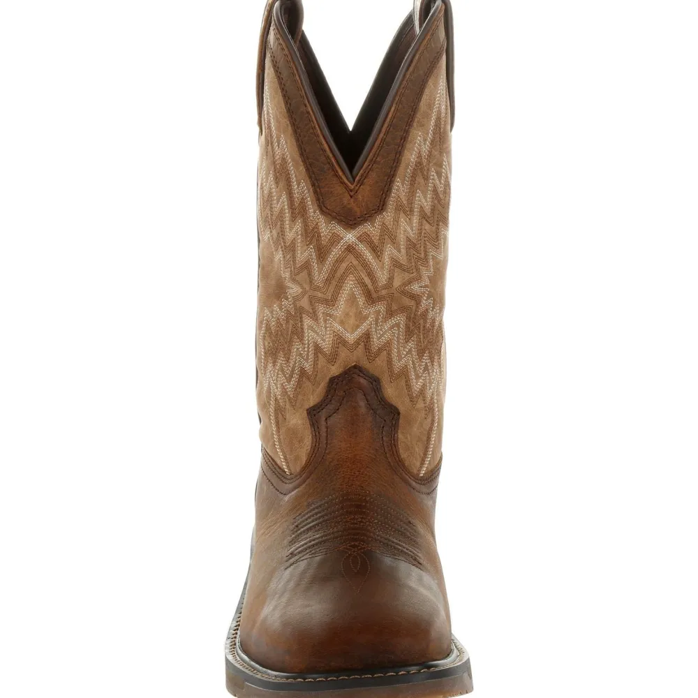 Durango Men's Workhorse 11" Steel Toe Western Work Boot- - DDB0184