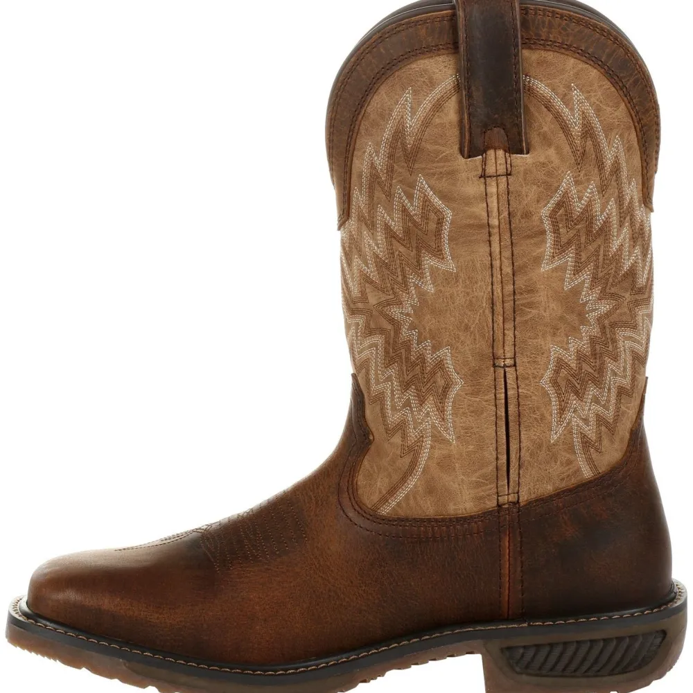 Durango Men's Workhorse 11" Steel Toe Western Work Boot- - DDB0184