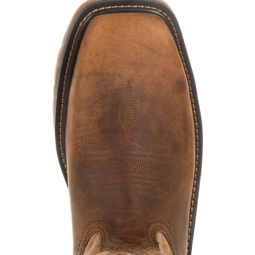 Durango Men's Workhorse 11" Steel Toe Western Work Boot- - DDB0184