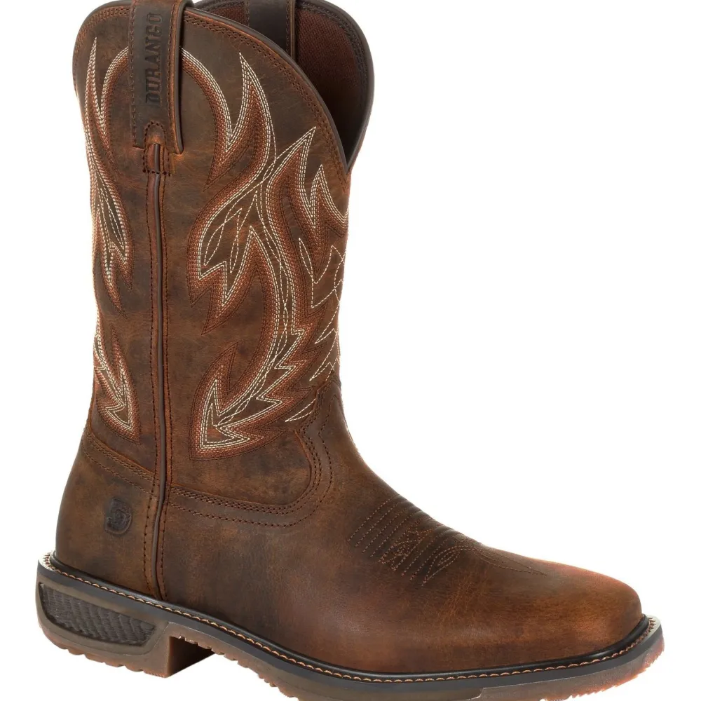 Durango Men's Workhorse 11" Steel Toe Western Work Boot- - DDB0202