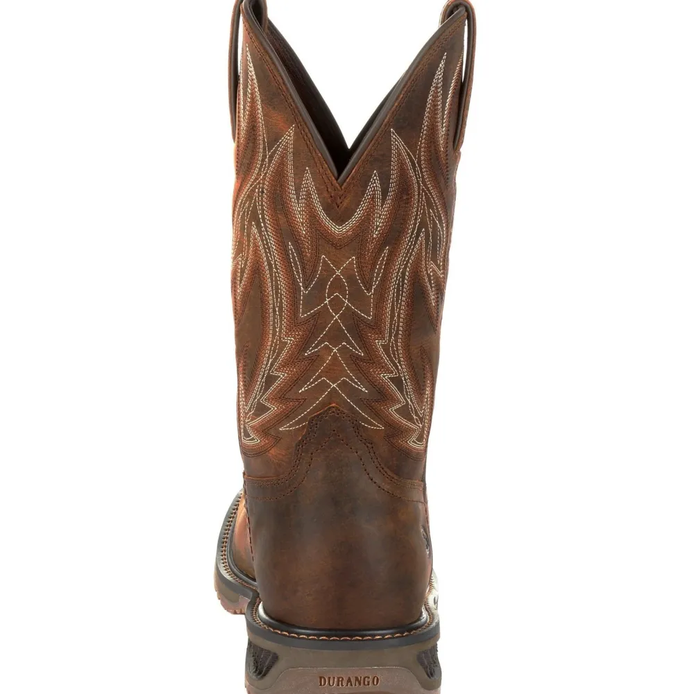 Durango Men's Workhorse 11" Steel Toe Western Work Boot- - DDB0202