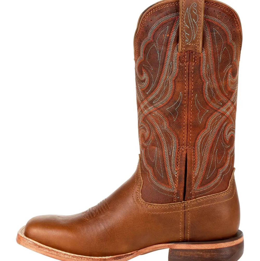 Women Durango Women's Arena Pro 12" Square Toe Western Boot Chestnut DRD0380