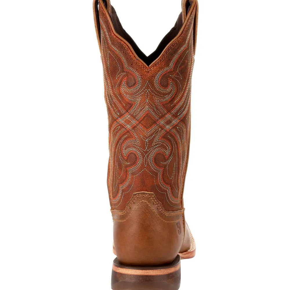 Women Durango Women's Arena Pro 12" Square Toe Western Boot Chestnut DRD0380