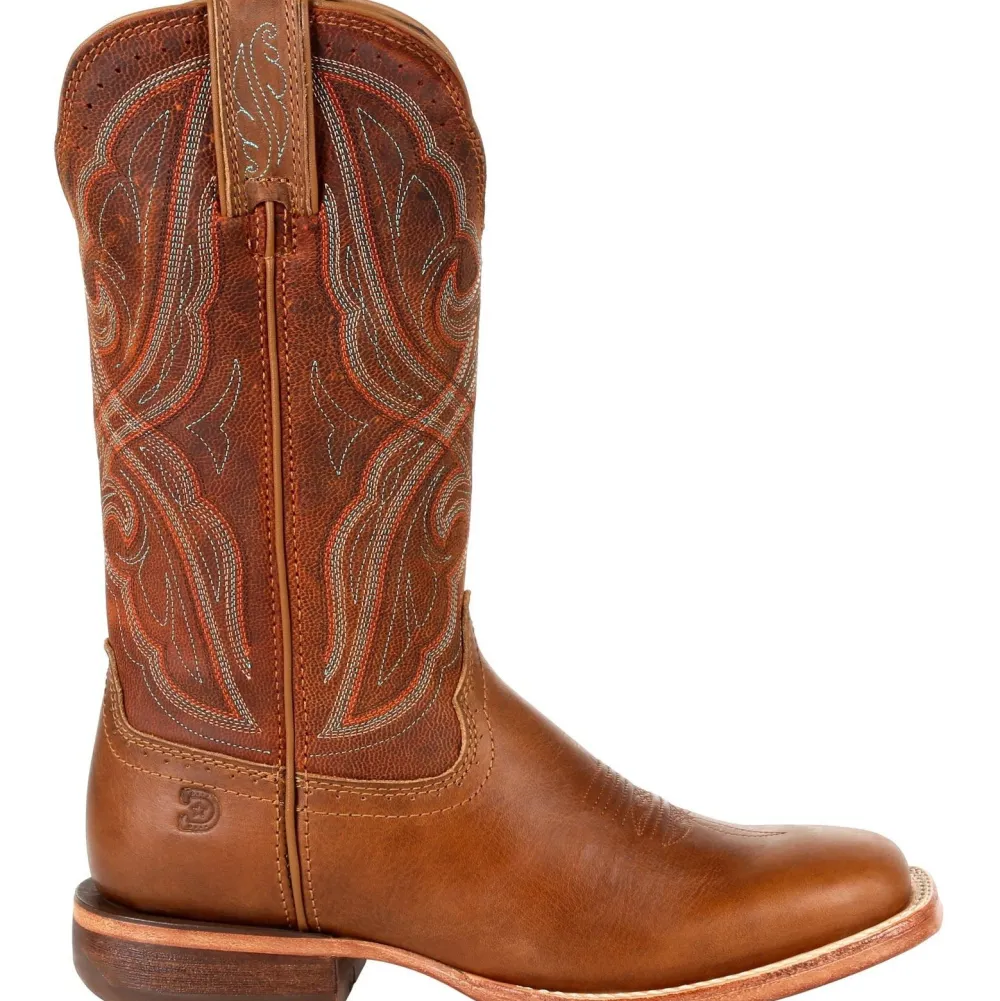 Women Durango Women's Arena Pro 12" Square Toe Western Boot Chestnut DRD0380