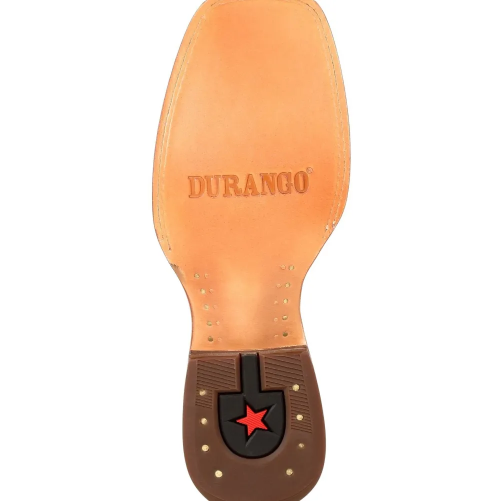 Women Durango Women's Arena Pro 12" Square Toe Western Boot Chestnut DRD0380