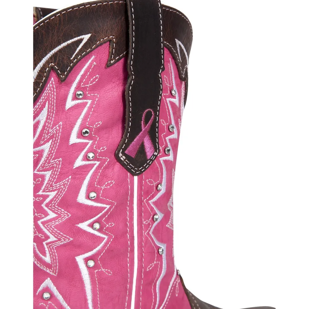 Women Durango Women's Benefiting Stefanie Spielman Square Toe Western Boot