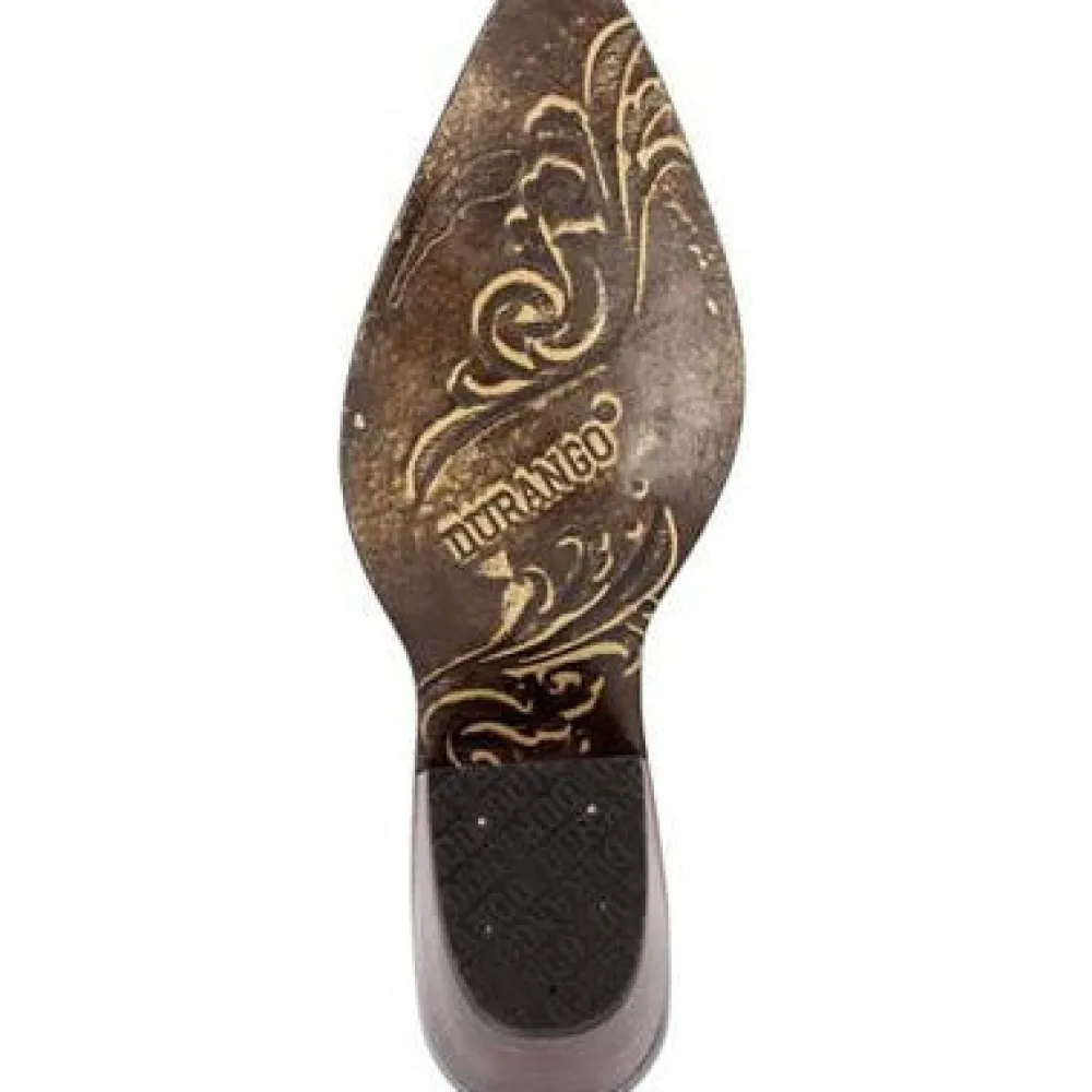 Women Durango Women's Crush 13" Snip Toe Western Boot - Rosewood - DRD0453