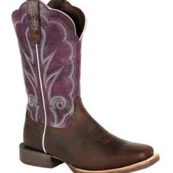 Women Durango Women's Lady Rebel 12" Soft Toe Western Classic Boot- Brown- DRD0377