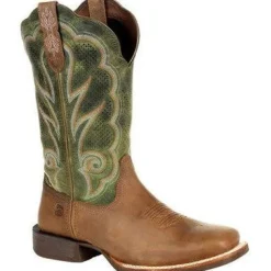 Women Durango Women's Lady Rebel Pro 12" Soft Toe Western Classic Boot- Green- DRD0378