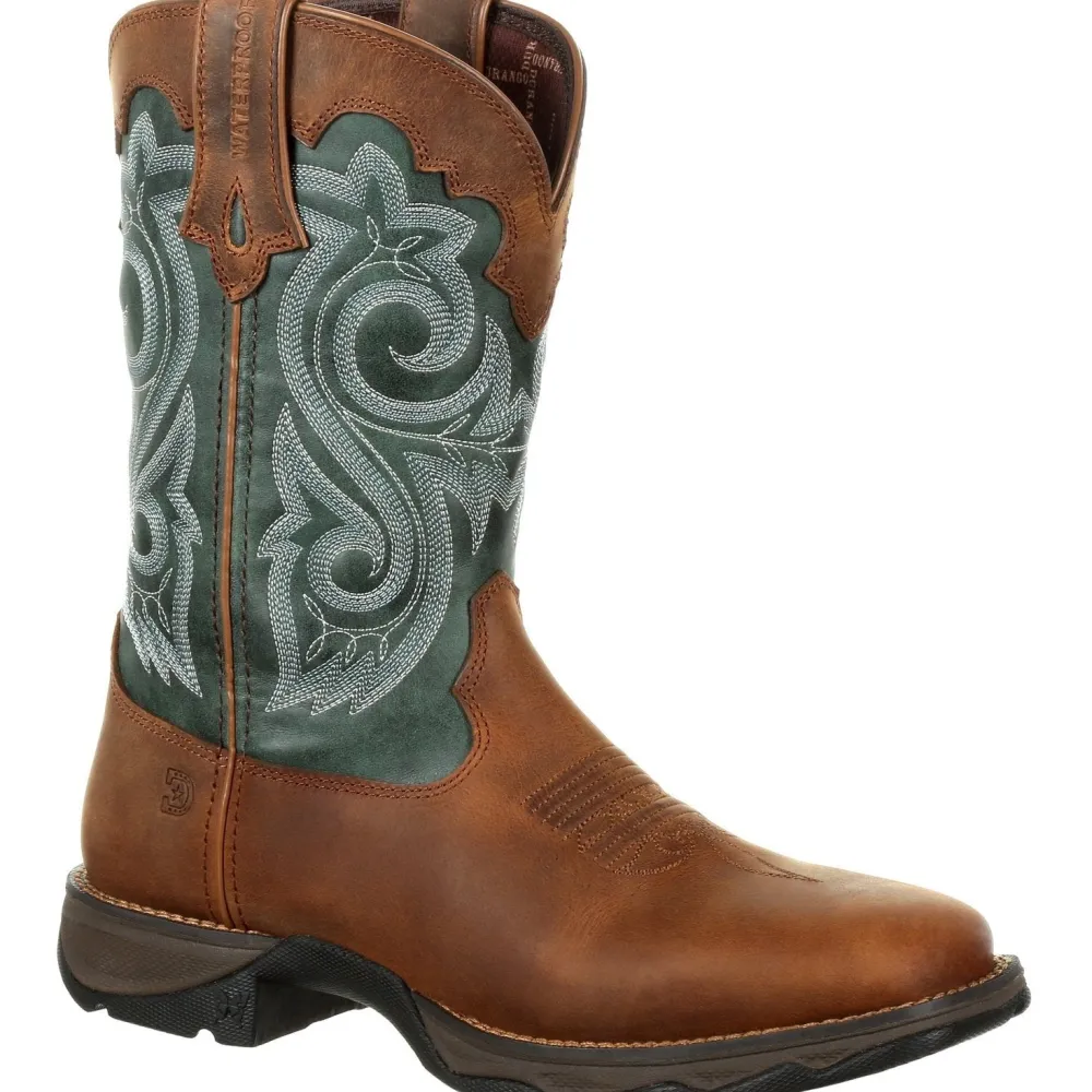 Women Durango Women's Lady Rebel 10" Square Toe WP Western Boot - DRD0312