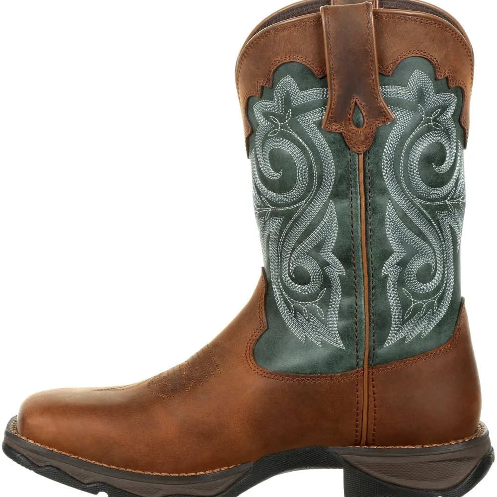 Women Durango Women's Lady Rebel 10" Square Toe WP Western Boot - DRD0312