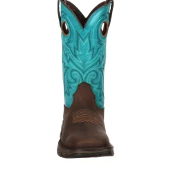 Women Durango Women's Lady Rebel 10" Steel Toe Western Boot- - DWRD022