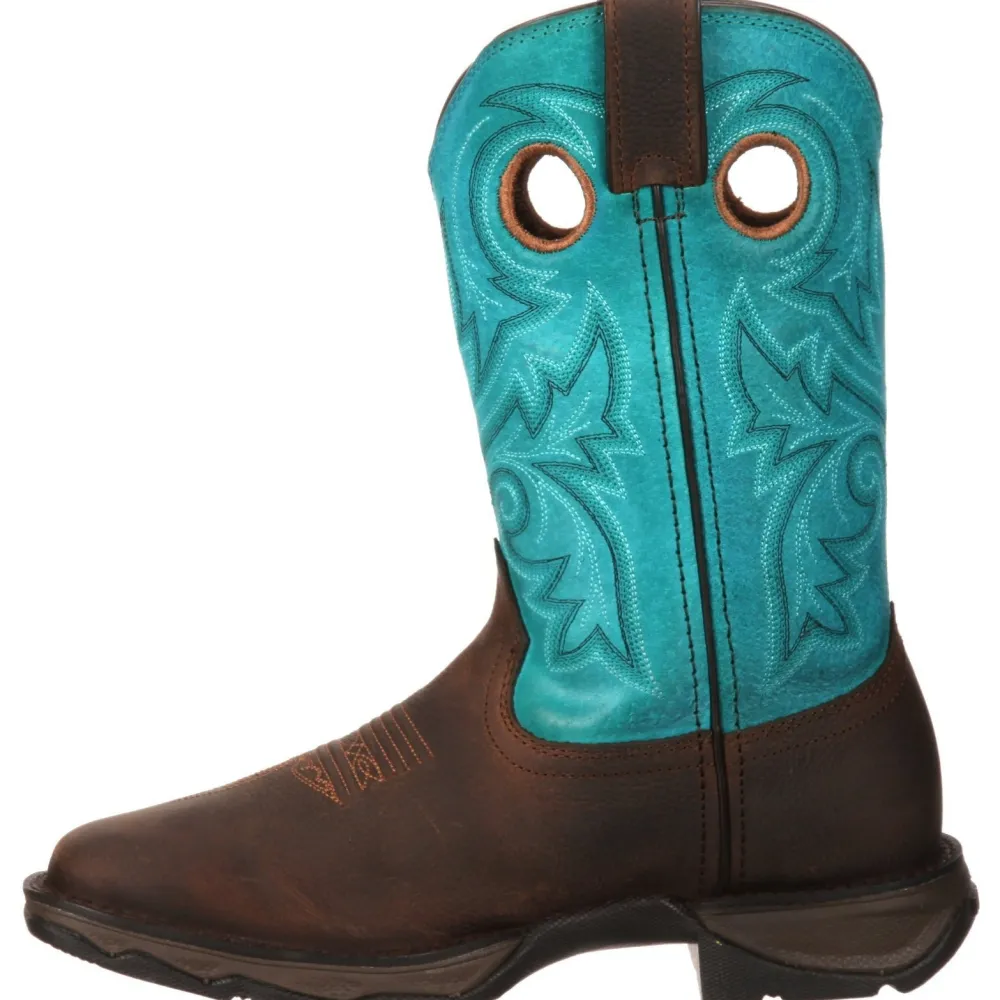 Women Durango Women's Lady Rebel 10" Steel Toe Western Boot- - DWRD022
