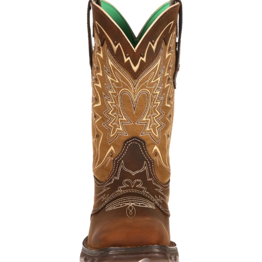 Women Durango Women's Lady Rebel Let Love Fly 10" Square Toe Western Boot