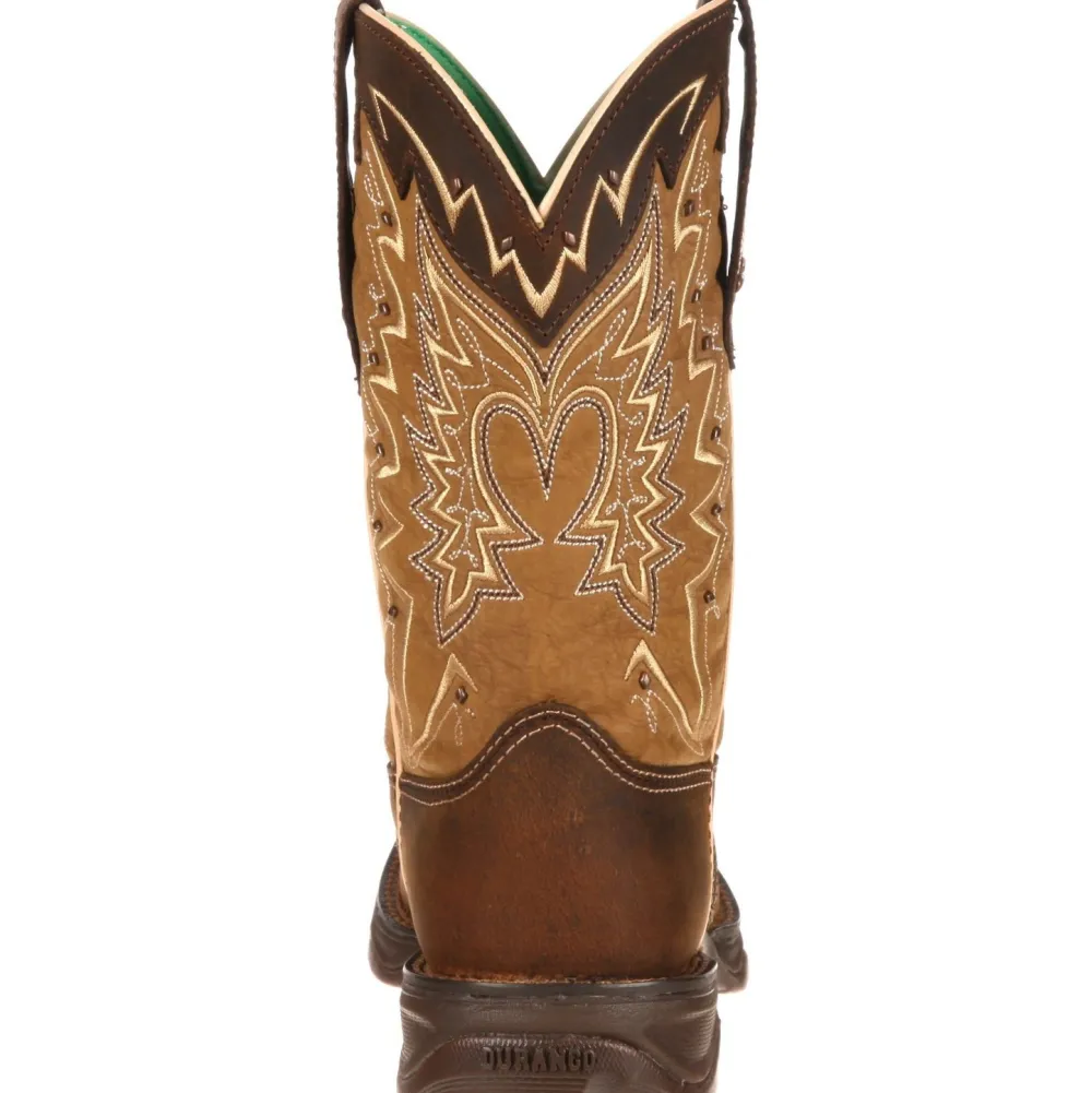 Women Durango Women's Lady Rebel Let Love Fly 10" Square Toe Western Boot