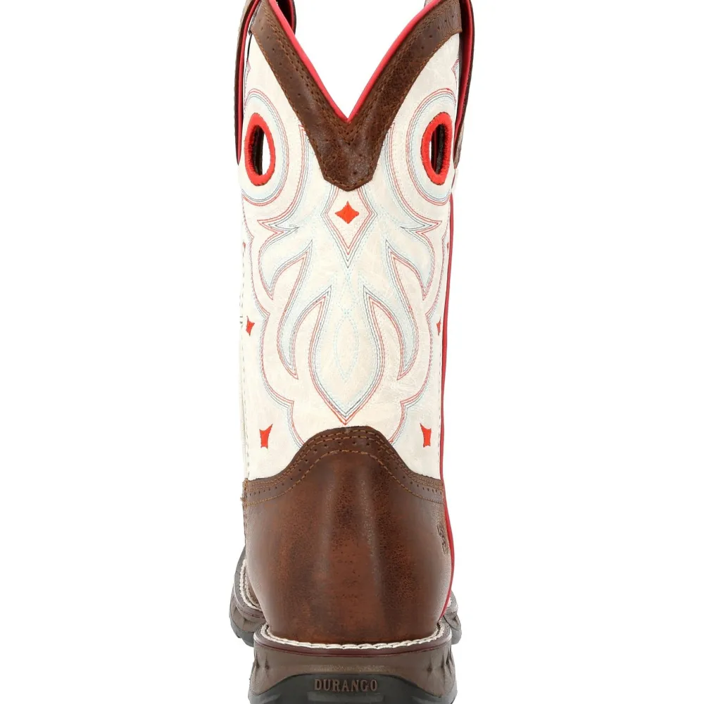 Women Durango Women's Maverick 10" Steel Toe WP Western Work Boot - DRD0418