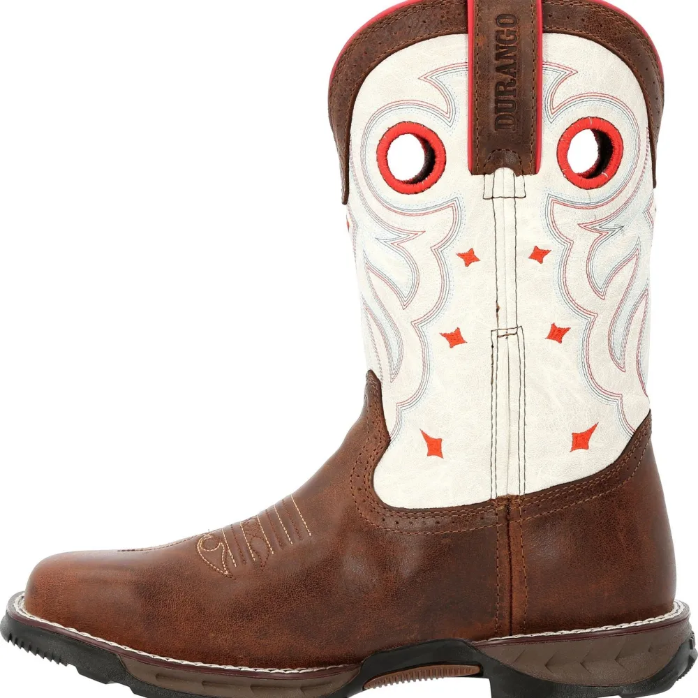 Women Durango Women's Maverick 10" Steel Toe WP Western Work Boot - DRD0418