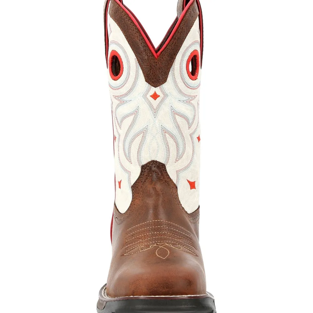 Women Durango Women's Maverick 10" Steel Toe WP Western Work Boot - DRD0418