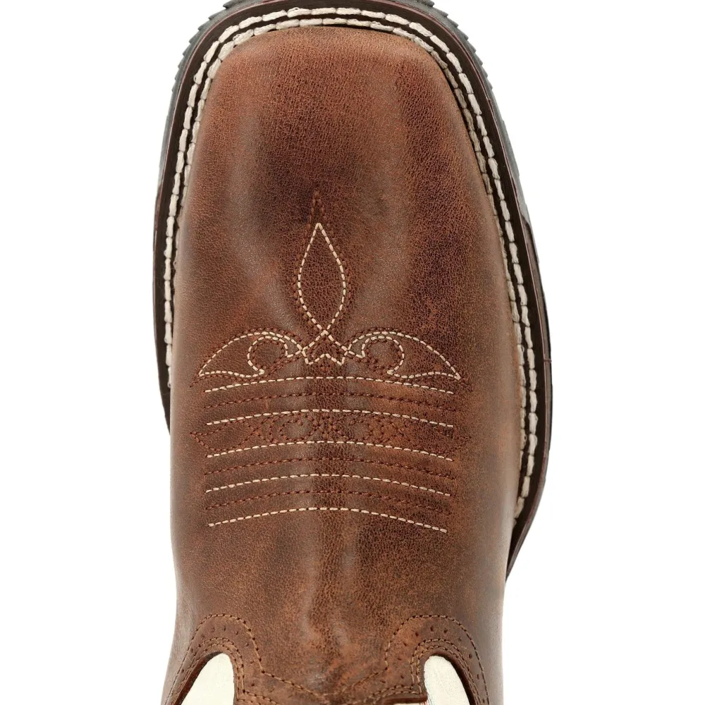 Women Durango Women's Maverick 10" Steel Toe WP Western Work Boot - DRD0418