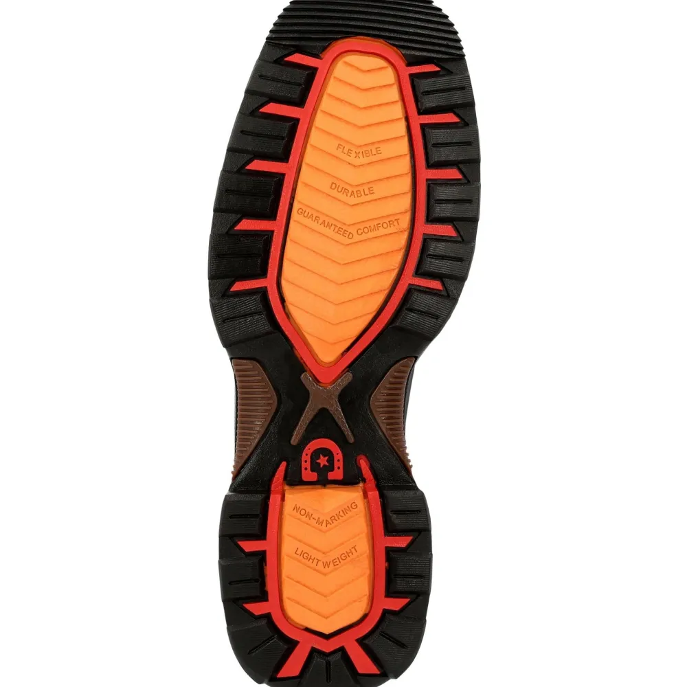 Women Durango Women's Maverick 10" Steel Toe WP Western Work Boot - DRD0418