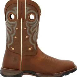Women Durango Women's Maverick 10" Soft Toe WP Western Work Boot - DRD0417