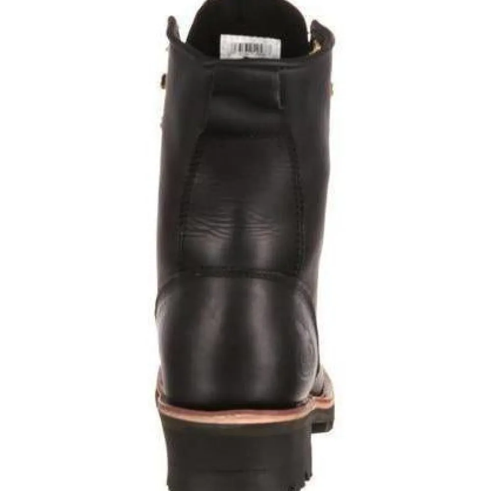 Women Georgia Men's 8" Logger Work Boot - - G8120