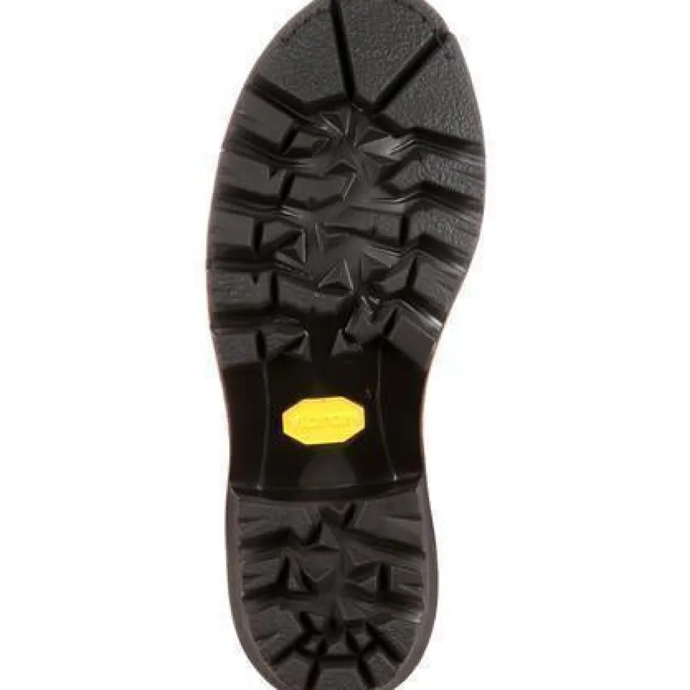 Women Georgia Men's 8" Stl Toe WP Insulated Logger Work Boot - - G9382