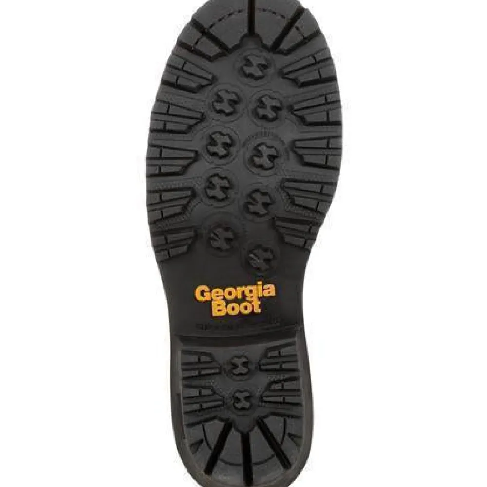 Women Georgia Men's AMP LT Logger Comp Toe WP Work Boot - - GB00236