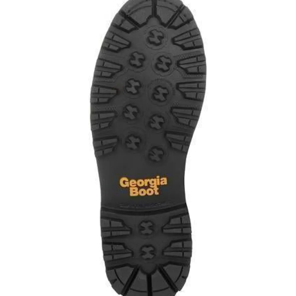 Women Georgia Men's Amp LT Logger 9" Comp Toe WP Work Boot - - GB00272