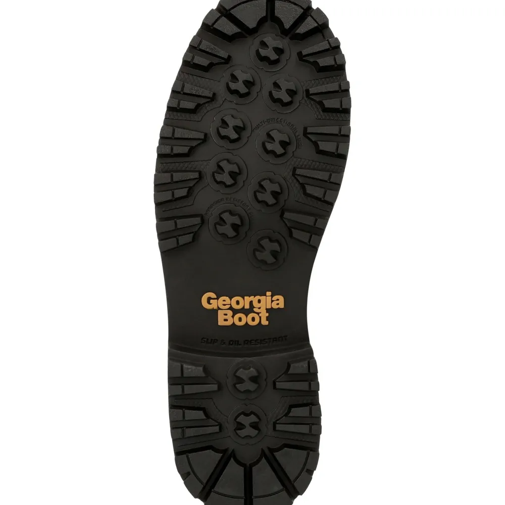Women Georgia Men's AMP LT Low Heel Logger 9" Soft Toe WP Work Boot- GB00472