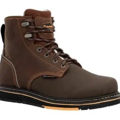 Women Georgia Men's Amp Lt Power 6" Wedge Comp Toe Work Boot -- GB00519