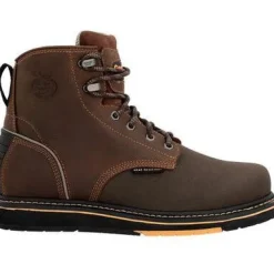Women Georgia Men's Amp Lt Power 6" Wedge Comp Toe Work Boot -- GB00519