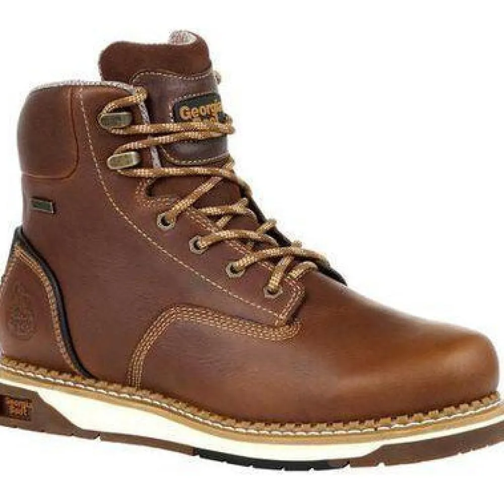 Women Georgia Men's AMP LT Wedge Steel Toe WPWork Boot - - GB00351